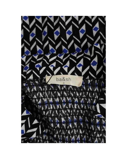 Robe courte Robe noire Ba&sh en coloris Black