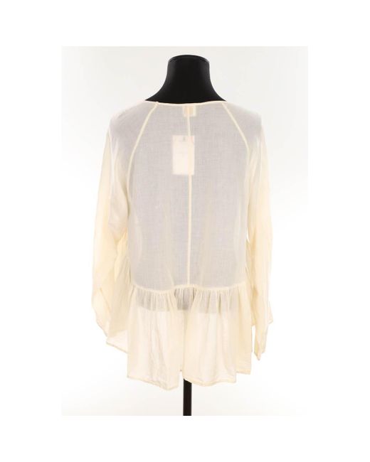 Blouses Top en coton Des Petits Hauts en coloris Natural