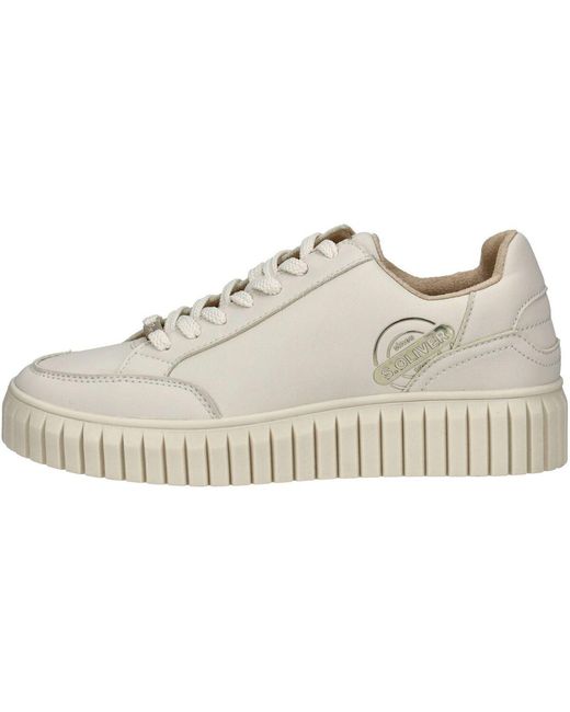 Baskets Sneaker S.oliver en coloris Natural