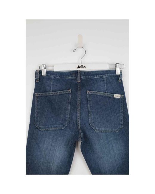 Jeans Jean slim en coton Ba&sh en coloris Blue