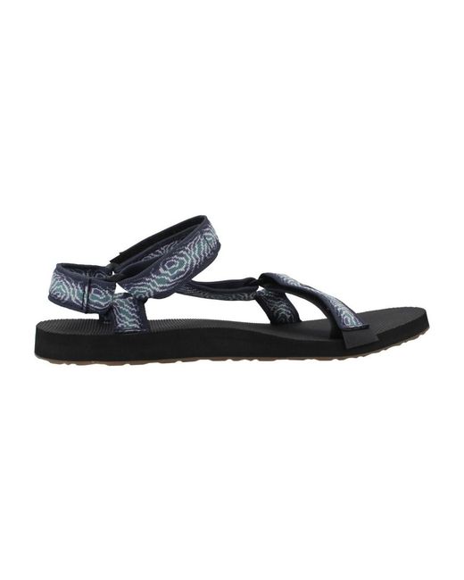 Sandales plates 1004006tv Teva pour homme en coloris Blue