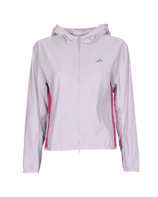 Giubbotto Run It Jacket di Adidas in Purple