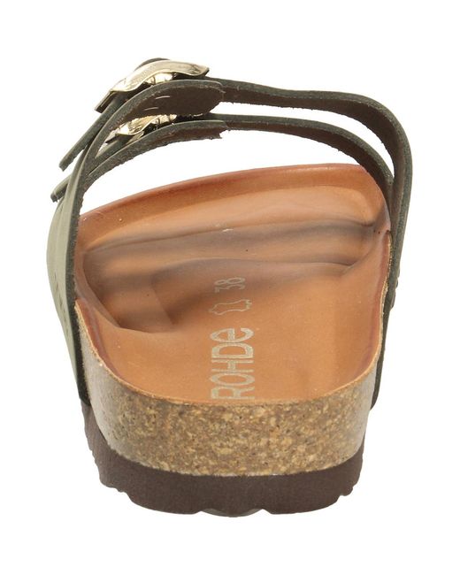 Sabots Rohde en coloris Brown