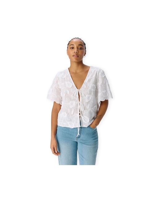 Blouses Top Mini - White Object