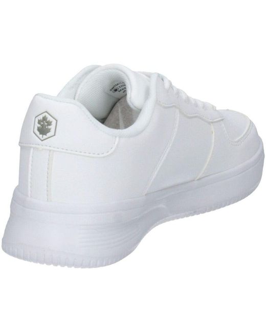 Baskets basses Lumberjack en coloris White