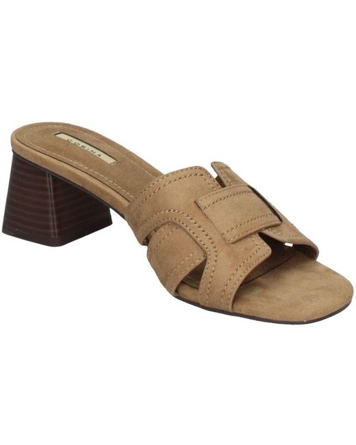 Sandales à talon Corina en coloris Brown