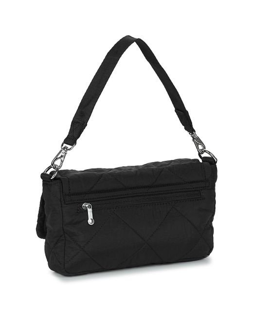 Kipling Black Stilvolle schultertasche schwarz aras