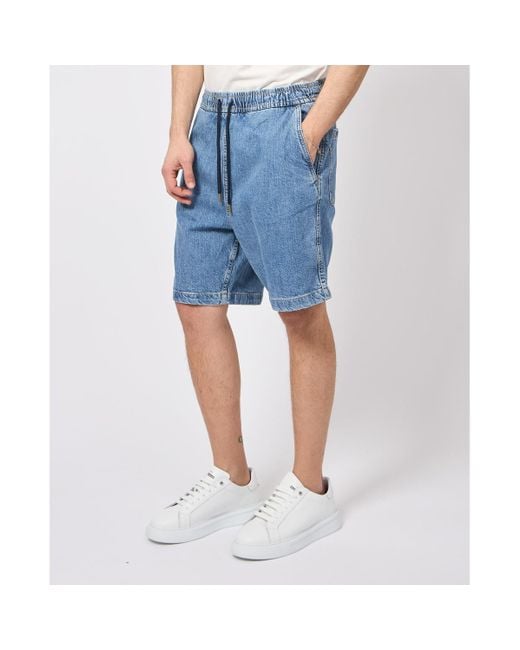 Short Modèle de jogging Bermuda pour Guess pour homme en coloris Blue