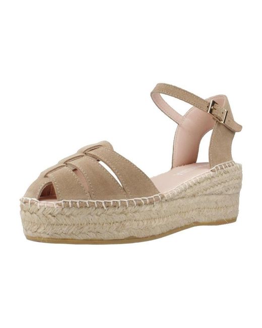 Espadrilles Java43 Macarena en coloris Natural