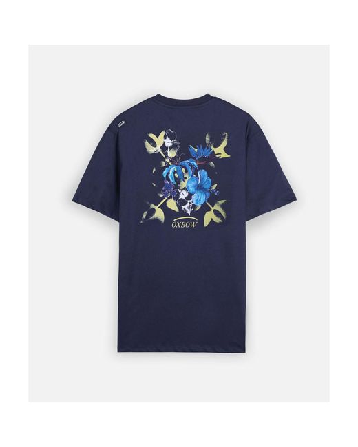 T-shirt Tee-shirt manches courtes TEFLA Oxbow pour homme en coloris Blue