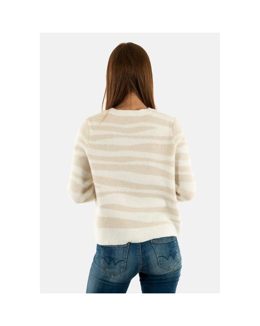 Pull 252-mtigra Morgan en coloris Natural