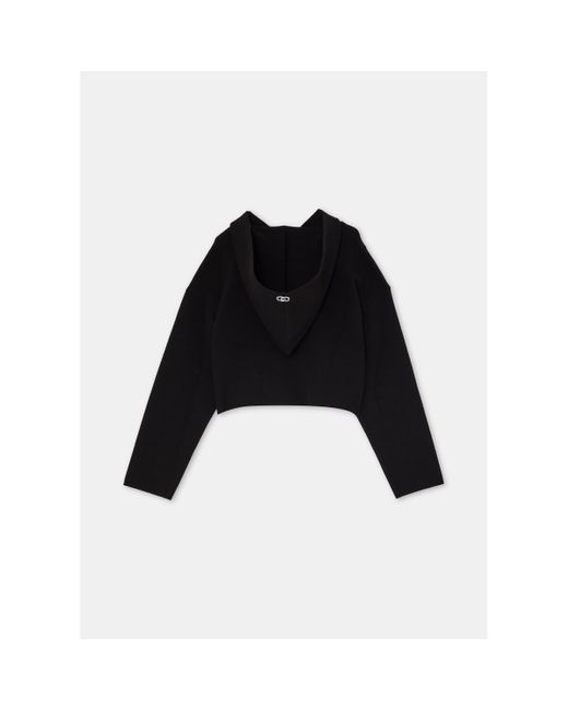 Sweat-shirt BETTER MAGLIA Art. GF5085MA12P Liu Jo en coloris Black