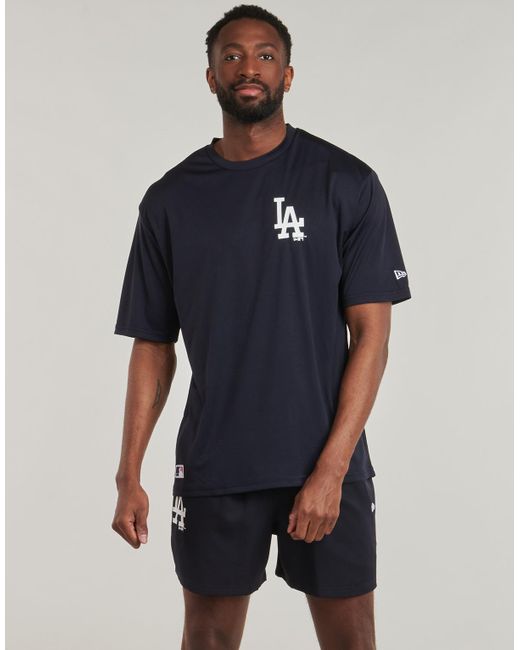 KTZ T-Shirt League Essentials Tee Los Angeles Dodgers in Blue für Herren