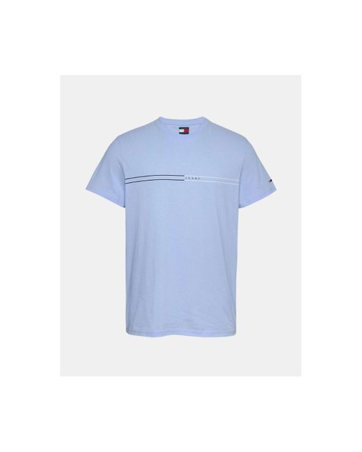 T-shirt DM0DM20779 Tommy Hilfiger pour homme en coloris Blue