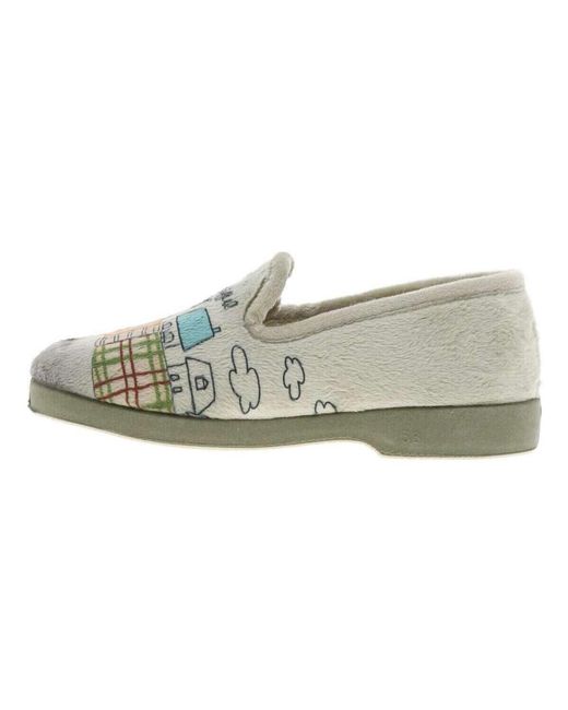 Chaussons 472CHAH25 La Maison De L'espadrille en coloris Green