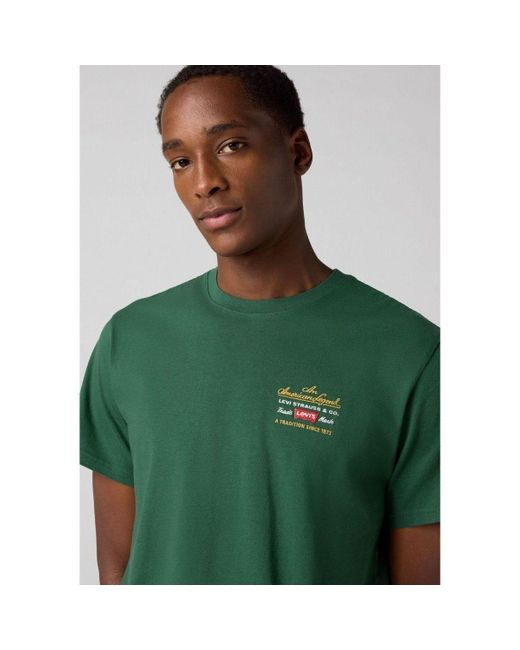 T-shirt 16143 2063 RELAXED FIT-DAR GREEN Levi's pour homme