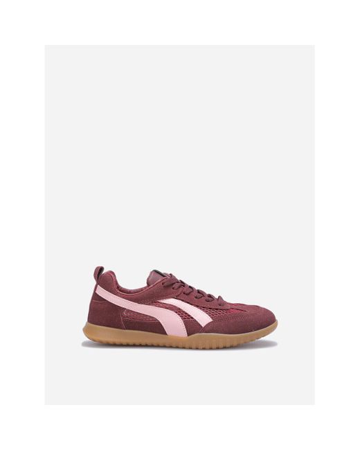 Baskets 74276_P175747 La Modeuse en coloris Purple