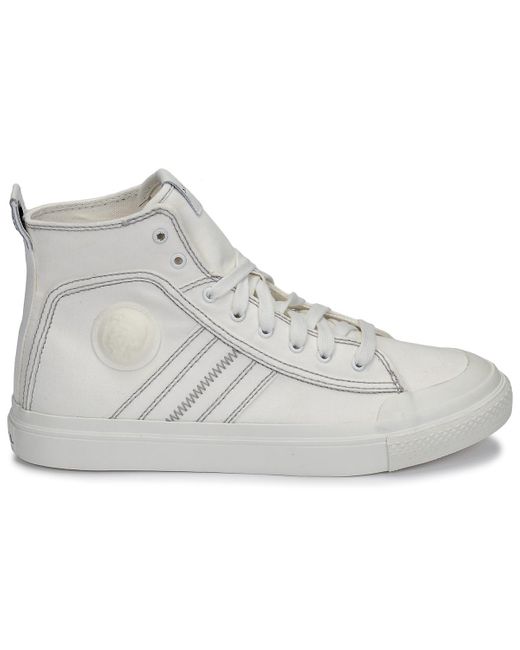 DIESEL Hoge Sneakers S-astico Mid Lace in het Wit voor heren - Bespaar 11%  - Lyst
