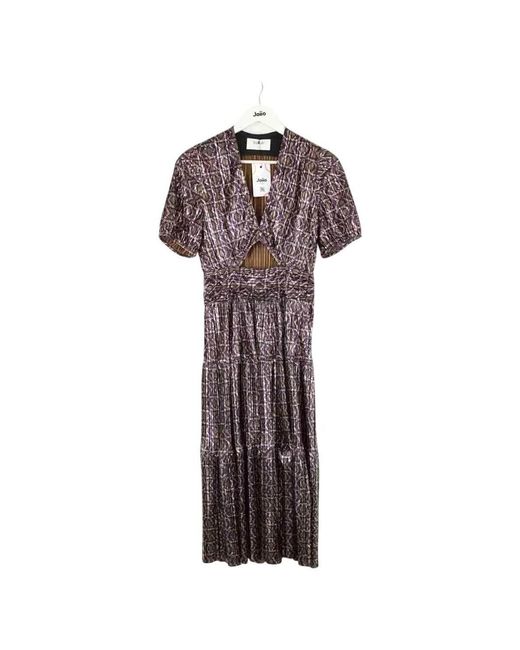 Robe Robe violette Ba&sh en coloris Purple