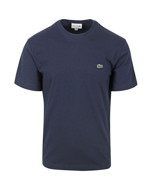 T-shirt T-Shirt Marine Lacoste pour homme en coloris Blue
