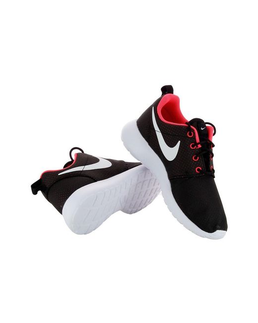 Baskets basses Roshe Run Nike en coloris Red