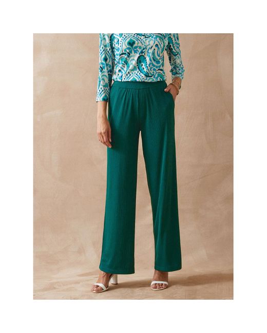 Pantalon by - Pantalon large effet plissé Daxon en coloris Green