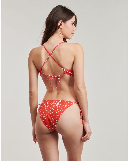 Roxy Bikini Pt Beach Classics Strappy Set in het Red