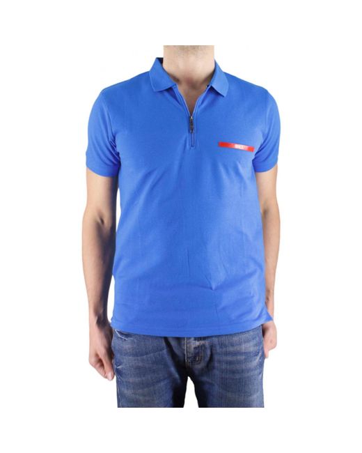 Polo Zip Billtornade pour homme en coloris Blue
