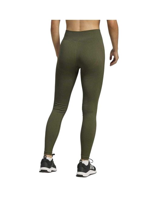 Collants Essentials Adidas en coloris Green