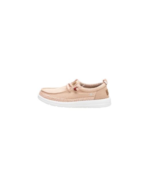 Baskets basses 172467 Refresh en coloris Pink