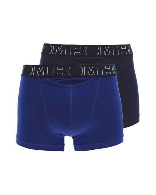 Boxers Boxers coton, lot de 2 Hom pour homme en coloris Blue