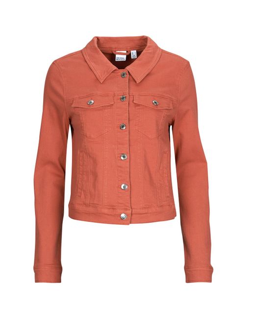 Vero Moda Spijkerjack Vmwild in het Red