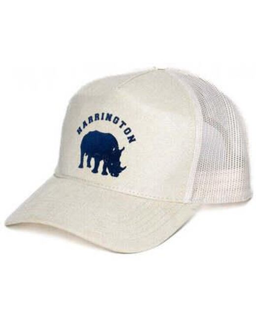 Casquette Casquette trucker suède Harrington pour homme en coloris Blue