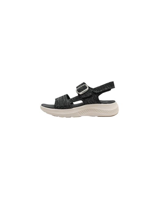 Sandales Compensées Java Limma en coloris Black