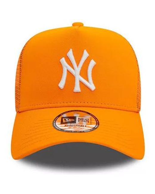 Casquette TRUCKER Yankees League Essential KTZ pour homme en coloris Orange