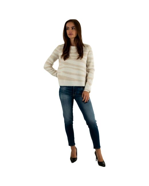 Pull 252-mtigra Morgan en coloris Natural