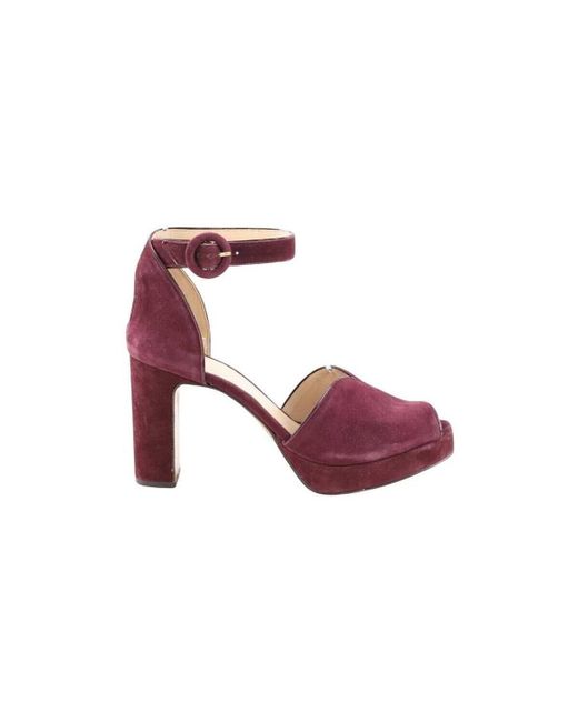 Sandales Talons en daim violets Kate Spade en coloris Purple
