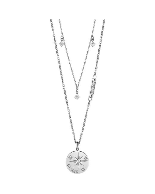 Collier Gt60979 Guess en coloris Metallic