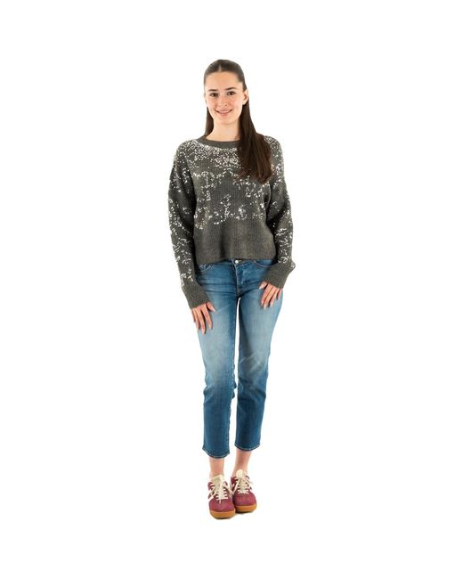 Pull 15353230 ONLY en coloris Gray