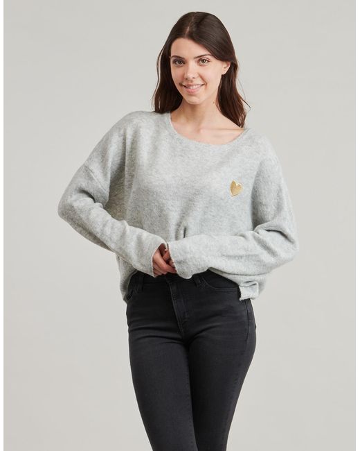 Pull Moony Mood en coloris Gray