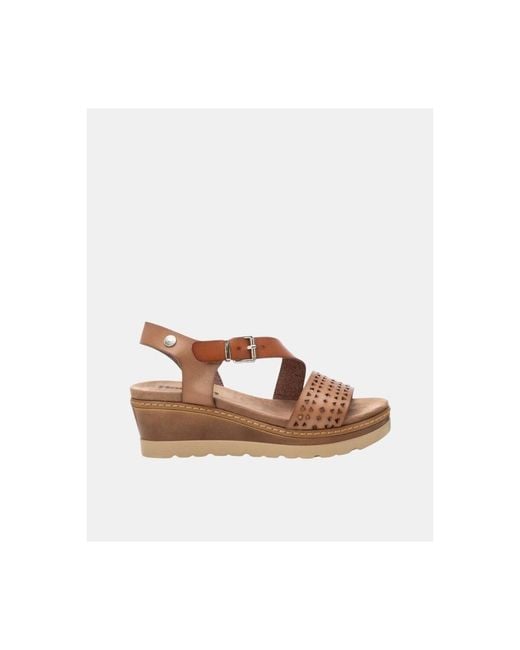 Sandales Compensées 172846 Refresh en coloris White