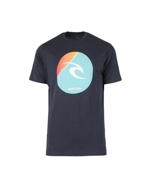 Polo ICON SPLIT TEE Rip Curl pour homme en coloris Blue