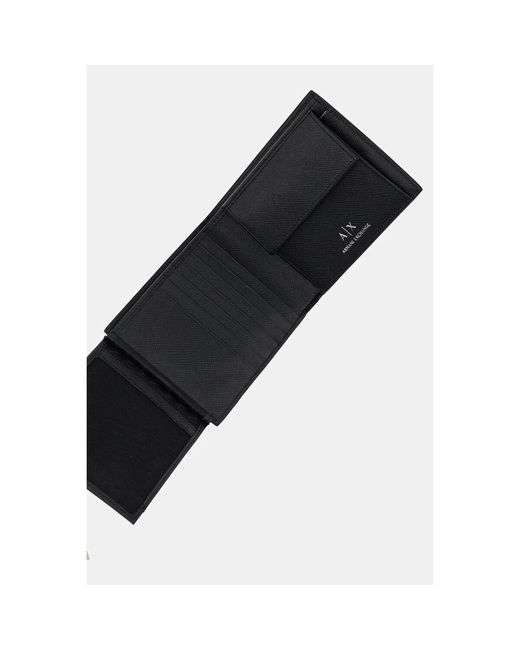 Portefeuille EAX pour homme en coloris Black