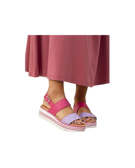 Sandales Missy Tan Lunar en coloris Pink