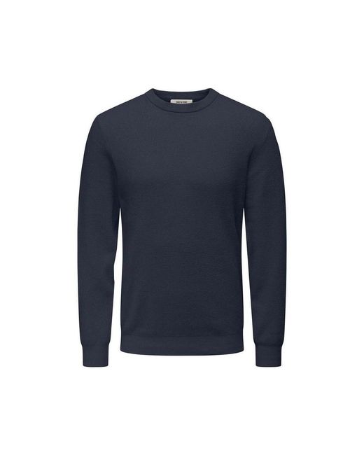 Pull Life Only & Sons pour homme en coloris Blue