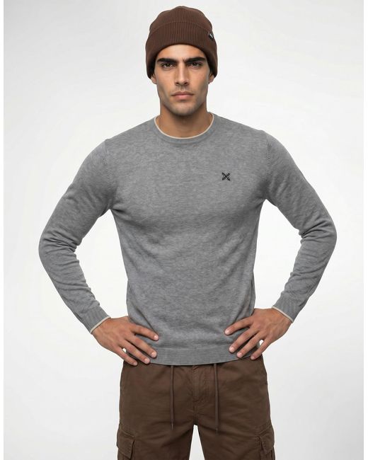 Pull P0Peroni Oxbow pour homme en coloris Gray