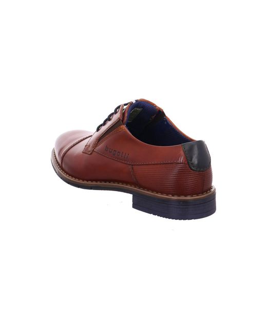 Derbies Bugatti pour homme en coloris Red