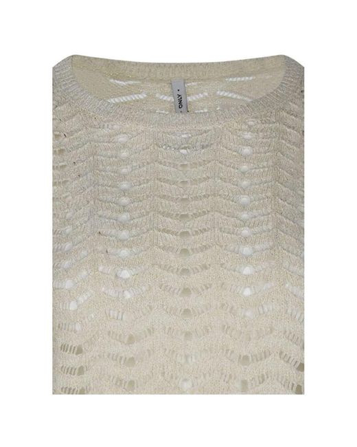 Pull 193597VTPE26 ONLY en coloris Gray