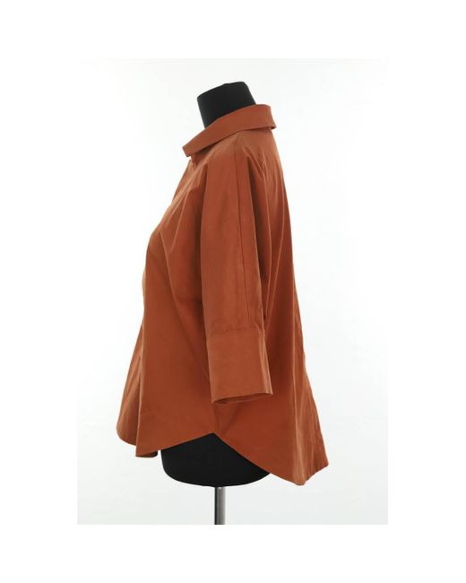 Blouses Top en coton marron Ba&sh en coloris Brown