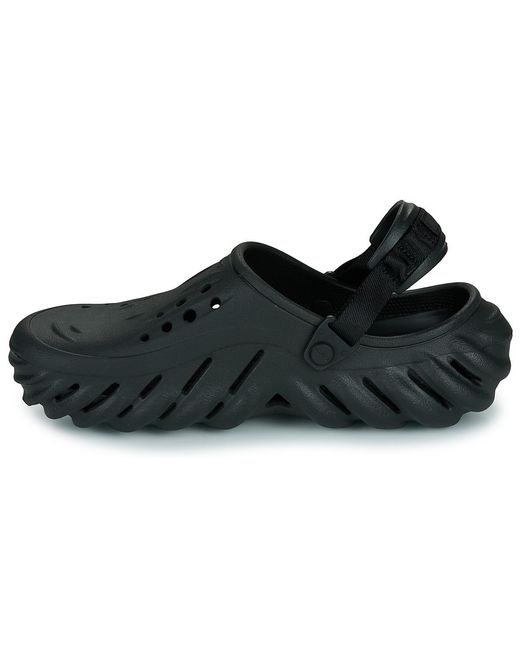 CROCSTM Klompen Echo Clog in het Black voor heren